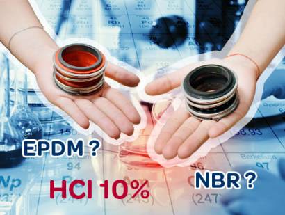 Какая резина лучше EPDM или NBR для соляной кислоты 10% (HCl) ?
